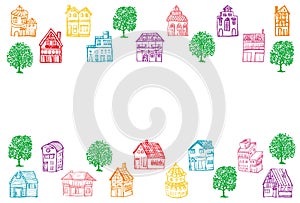 HouseÃ¢â¬Âmoving greeting card.